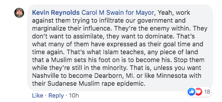 Carol Swain Visited a Mosque, and a Lot of Her Fans Are Pissed